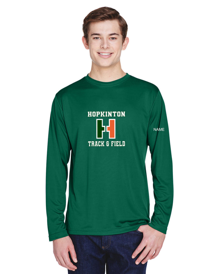 Hopkinton Track & Field - Team 365 Men's Zone Performance Long Sleeve T-Shirt (TT11L)