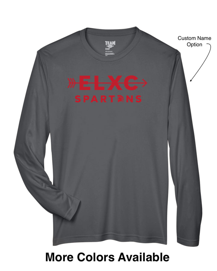 East Longmeadow Cross Country Team 365 Men's Zone Performance Long Sleeve T-Shirt (TT11L)