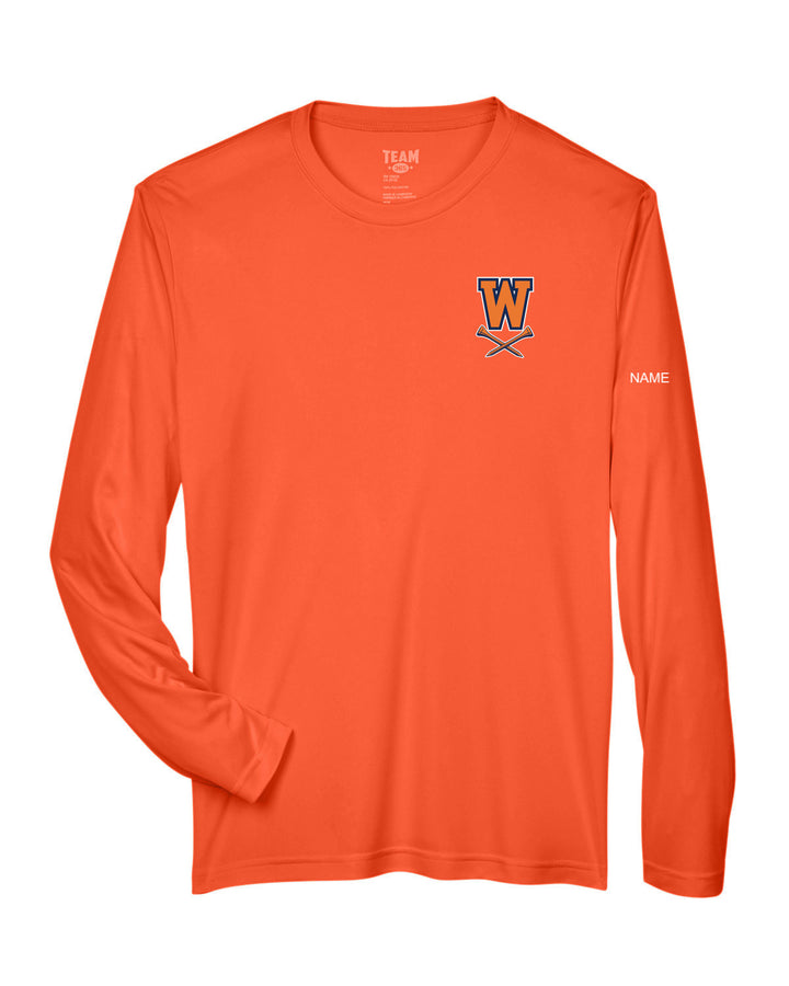 Camiseta de manga larga de rendimiento para hombre de Walpole HS Golf - Team 365 - TT11L