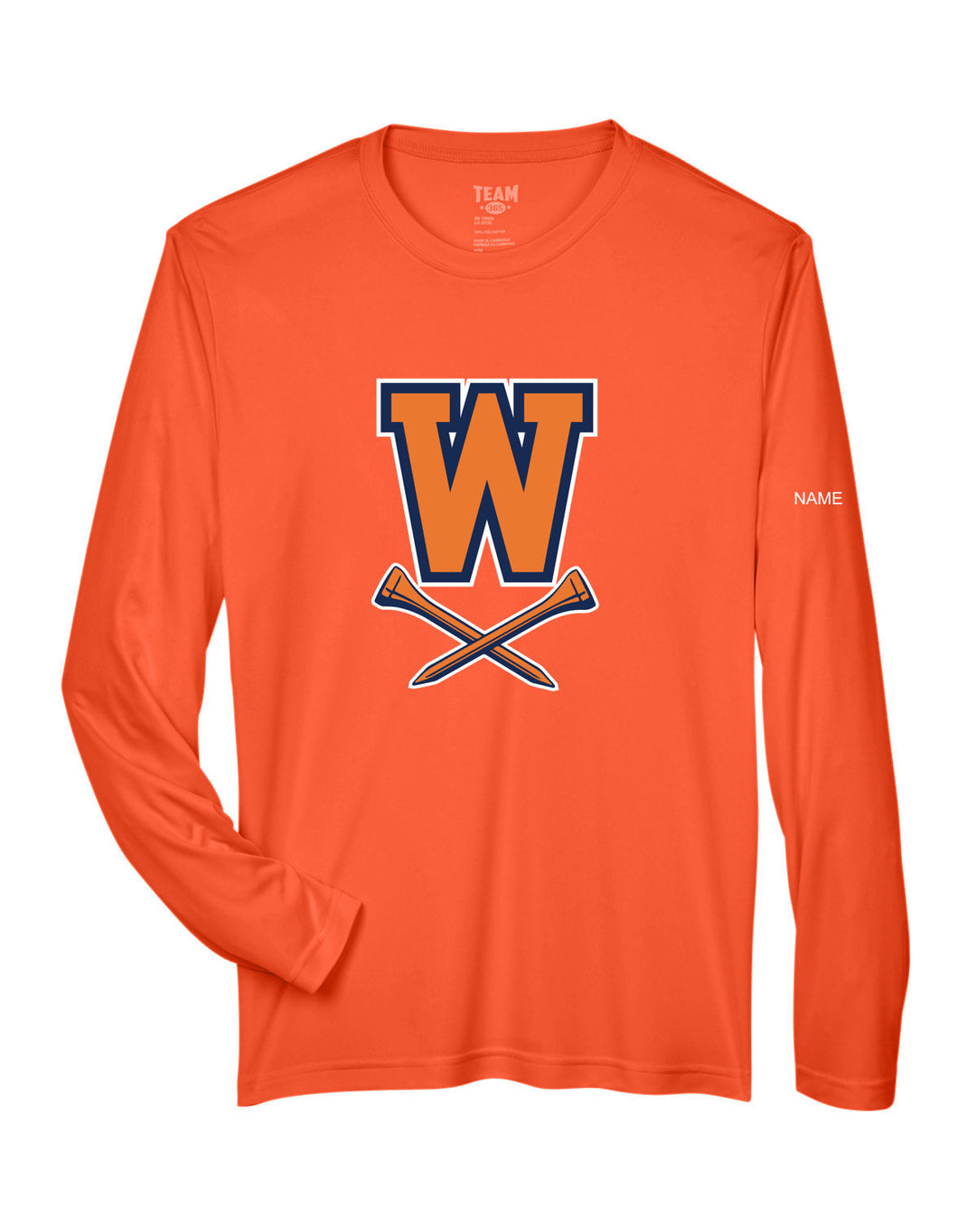 Walpole HS Golf - Team 365 Men's Zone Performance Long-Sleeve T-Shirt - TT11L