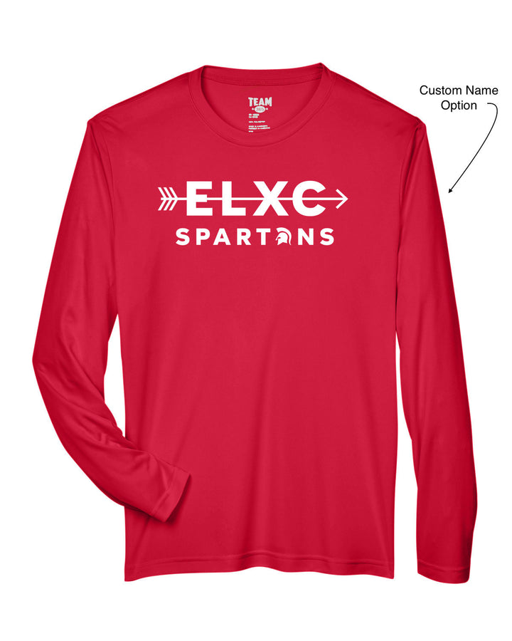 East Longmeadow Cross Country Team 365 Men's Zone Performance Long Sleeve T-Shirt (TT11L)