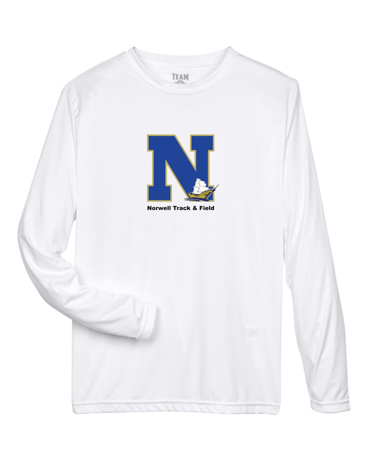 Camiseta de manga larga de rendimiento para hombre del equipo 365 de Norwell Track &amp; Field (TT11L)