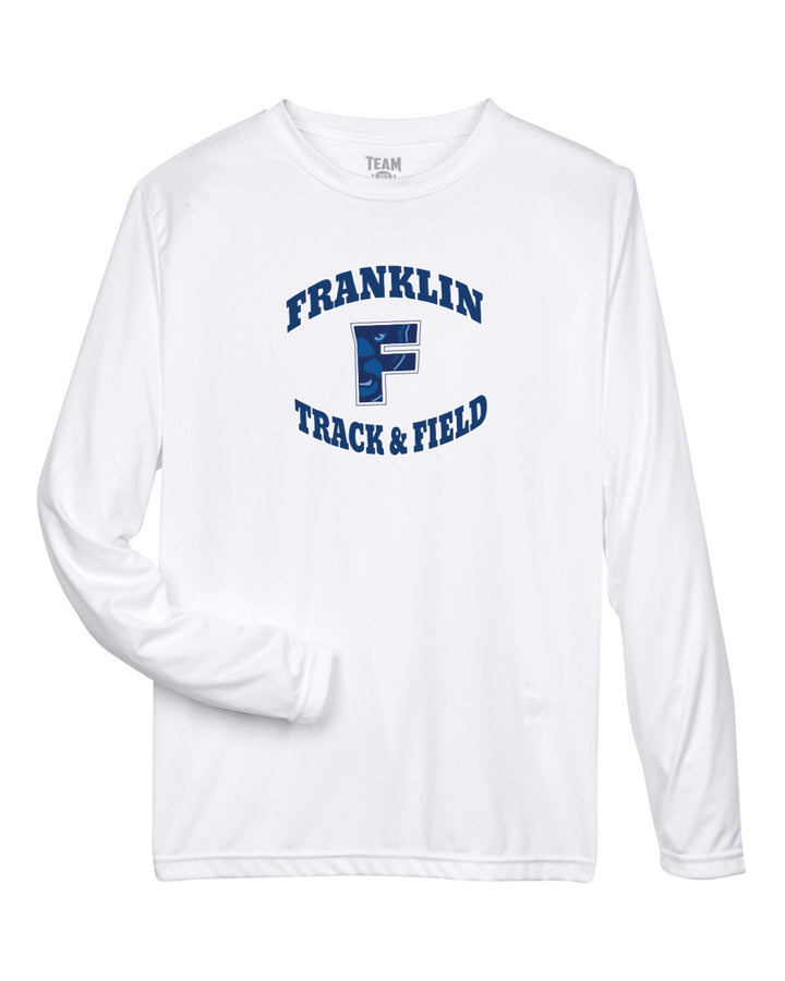 Camiseta de manga larga de rendimiento para hombre del equipo 365 de Franklin Track &amp; Field (TT11L)