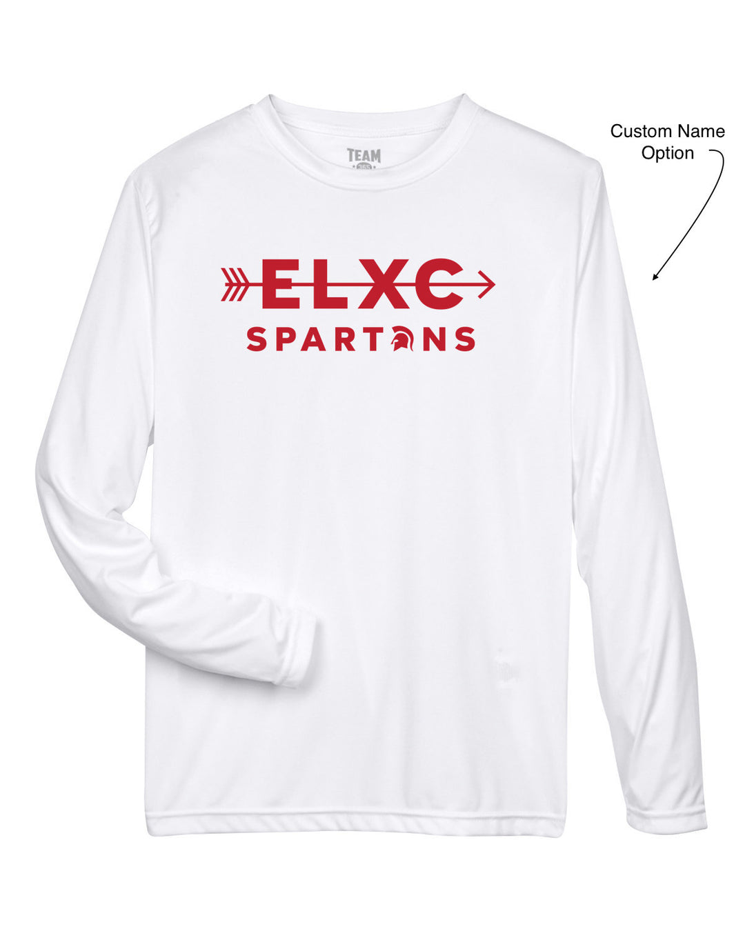 East Longmeadow Cross Country Team 365 Men's Zone Performance Long Sleeve T-Shirt (TT11L)