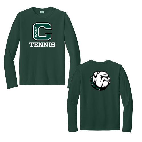Canton Tennis - Camiseta de manga larga de alto rendimiento (PC380LS)
