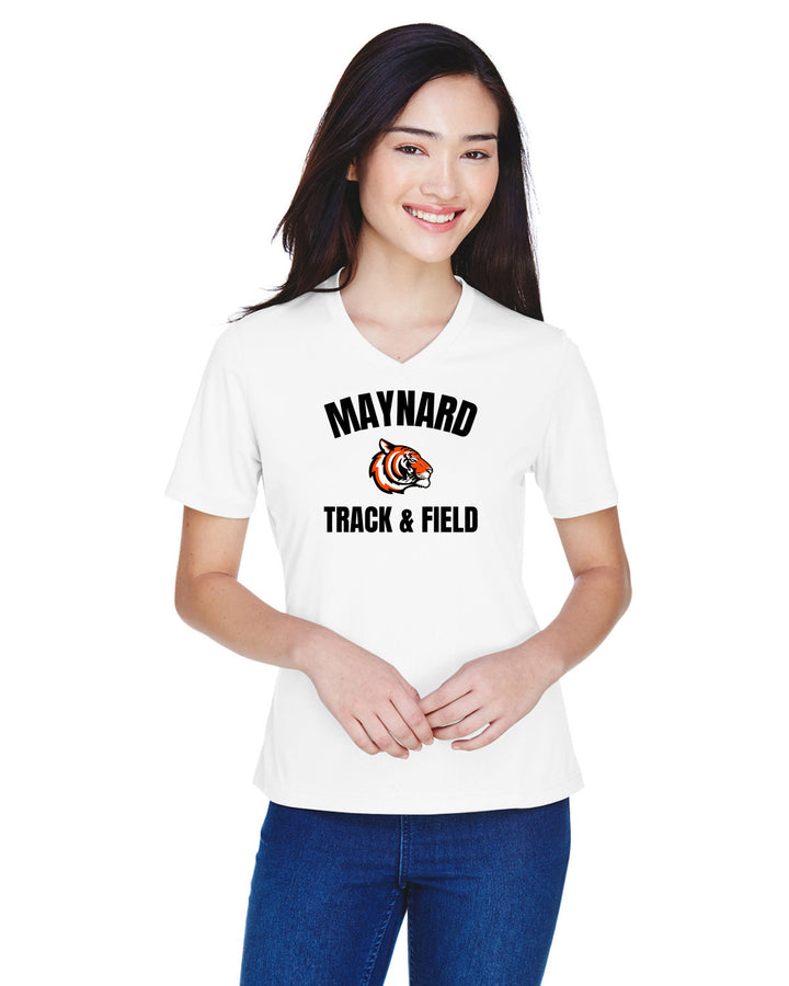 Camiseta de atletismo de alto rendimiento para mujer de Maynard Track and Field (TT11W)