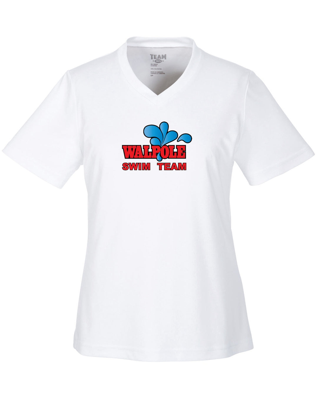 Walpole Swim - Team 365 Women's Zone Performance T-Shirt (TT11W)