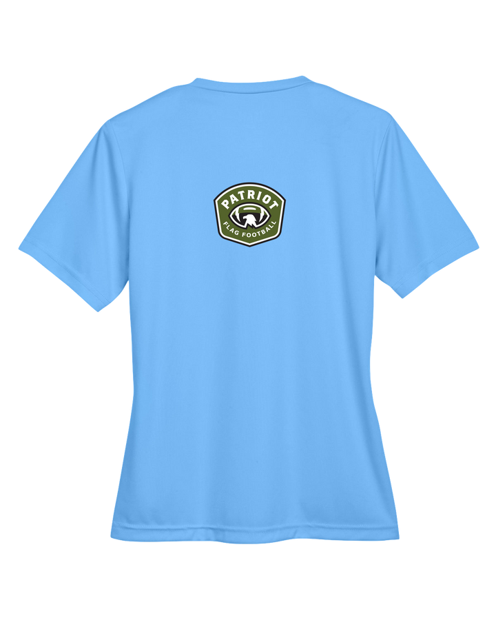 Flag Football Chargers - Team 365 Ladies' Zone Performance T-Shirt (TT11W)