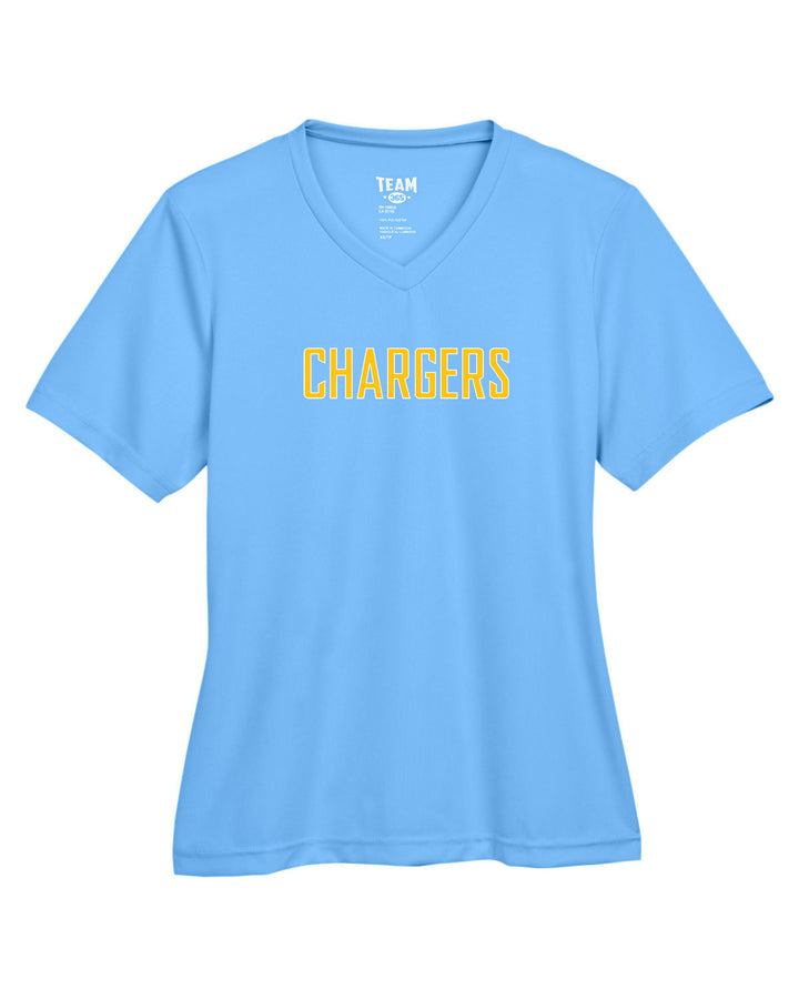 Flag Football Chargers - Team 365 Ladies' Zone Performance T-Shirt (TT11W)
