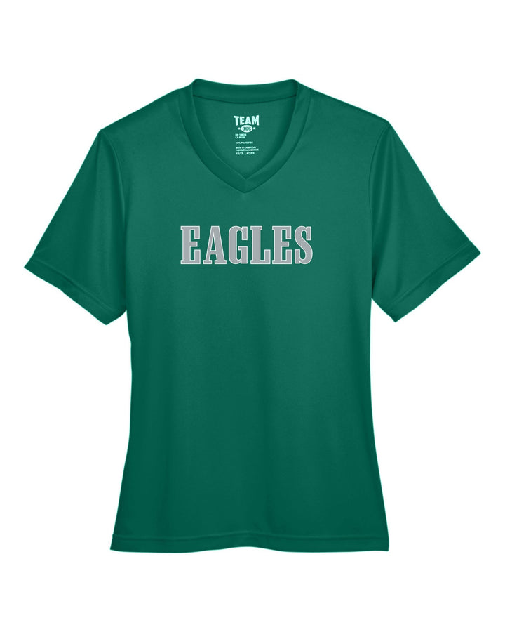 Flag Football Eagles Team 365 Ladies' Zone Performance T-Shirt (TT11W)