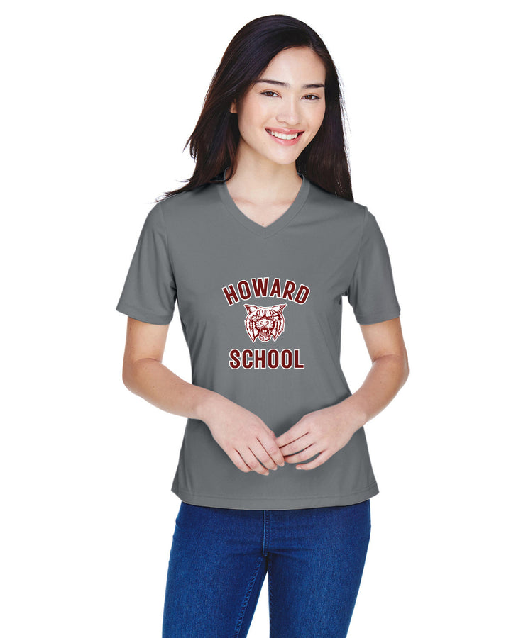 Camiseta de rendimiento de la zona femenina del equipo 365 de la escuela Howard, West Bridgewater (TT11W) 