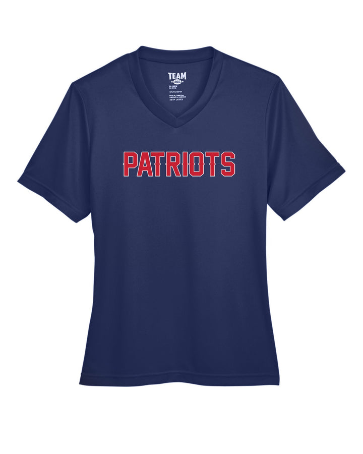 Flag Football Patriots Team 365 Ladies' Zone Performance T-Shirt (TT11W)