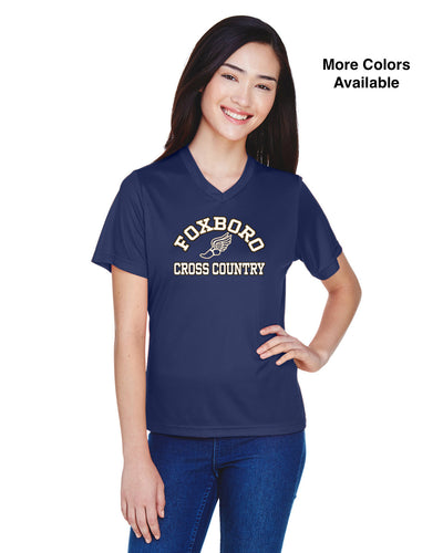 Foxboro Cross Country - Camiseta de rendimiento para mujer (LST353)