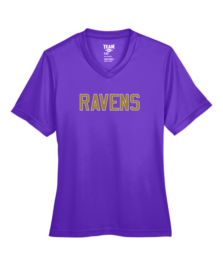 Camiseta de fútbol bandera de los Ravens Team 365 para mujer, de rendimiento (TT11W)