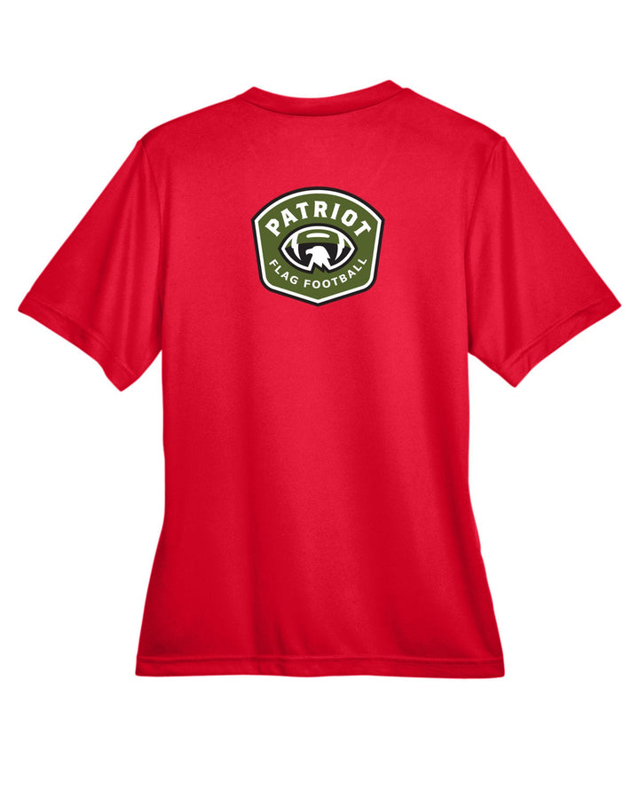 Flag Football Chiefs Team 365 Ladies' Zone Performance T-Shirt (TT11W)
