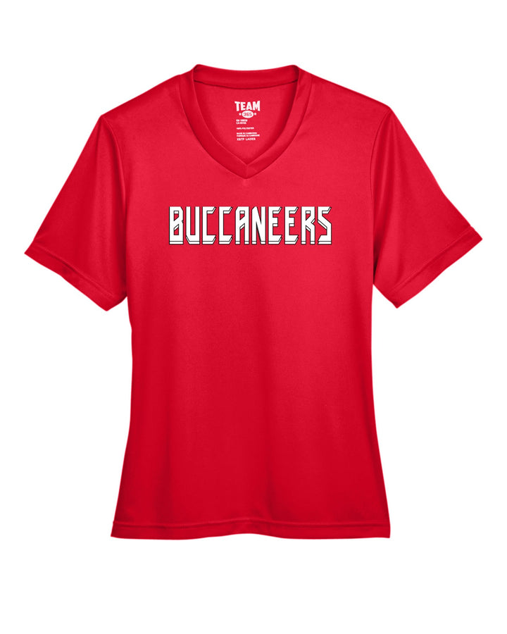 Flag Football Buccaneers Team 365 Ladies' Zone Performance T-Shirt (TT11W)