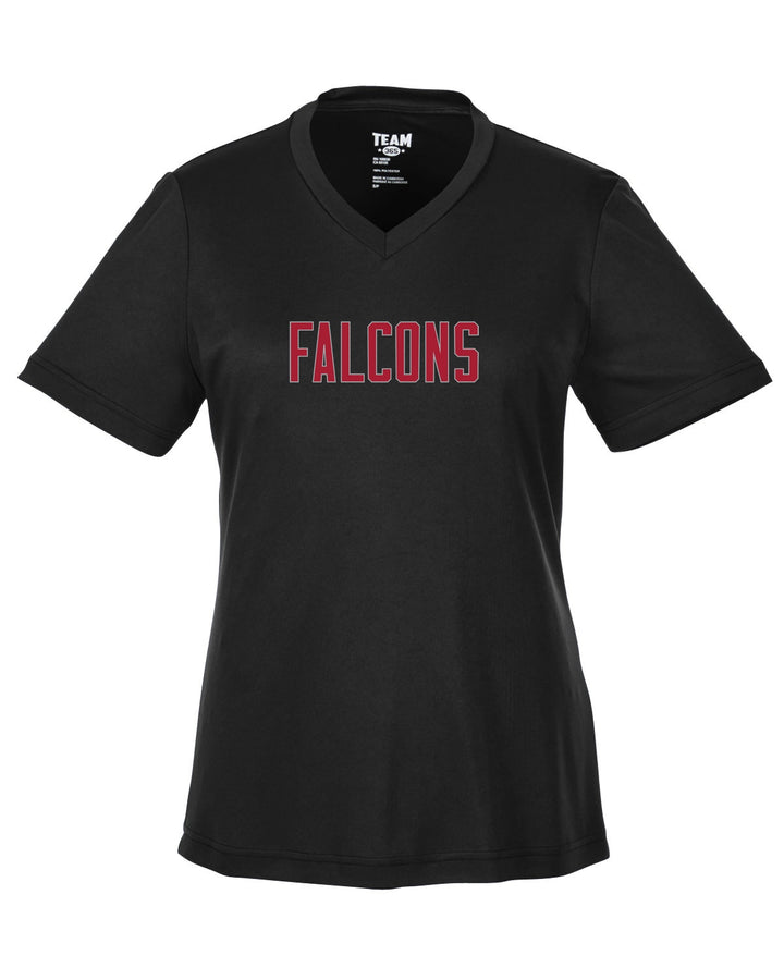 Camiseta de fútbol bandera de los Falcons Team 365 para mujer, de alto rendimiento (TT11W)