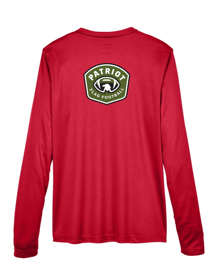 Flag Football 49ers Team 365 Women's Zone Performance Long-Sleeve T-Shirt (TT11WL)