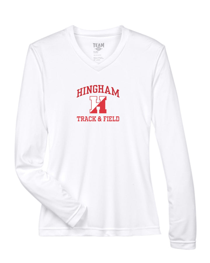 Hingham Winter Track - Team 365 Women's Zone Performance Long Sleeve T-Shirt (TT11WL)