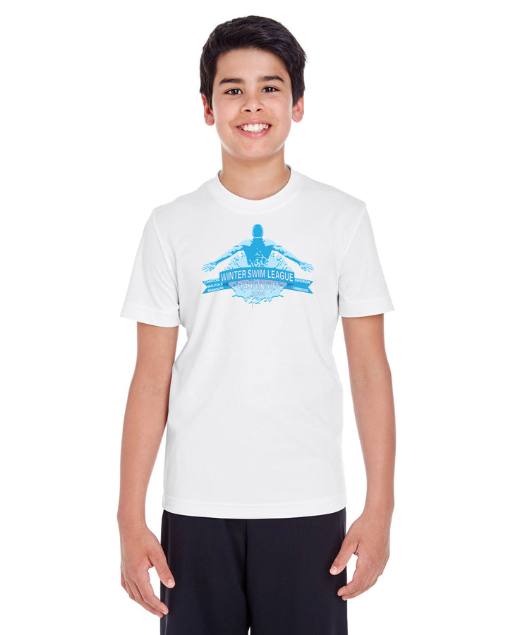 Winter Swim League Championship- Youth Zone Performance T-Shirt (TT11Y)