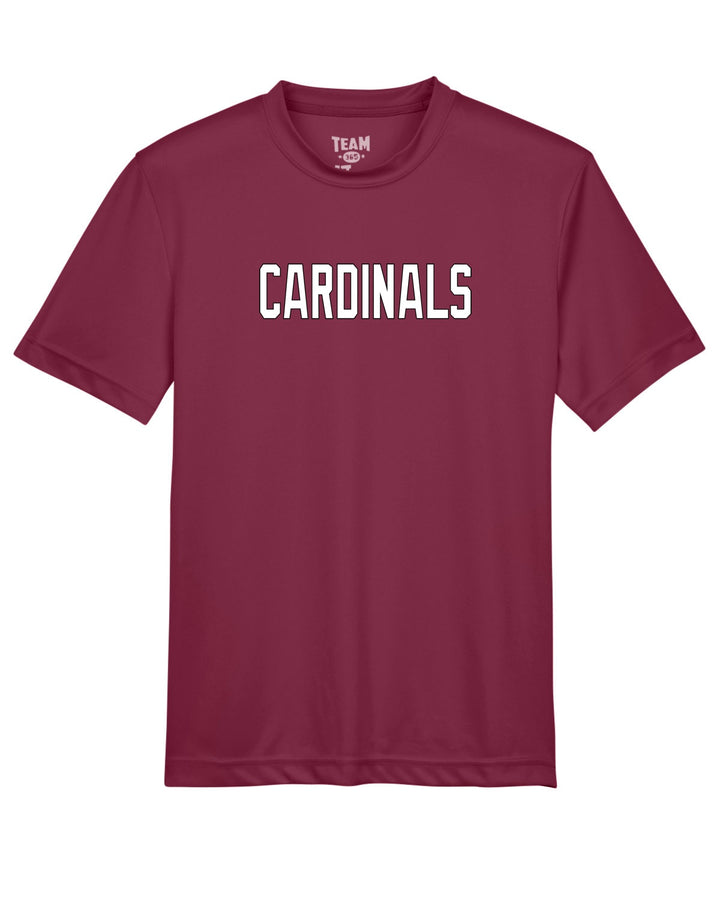 Flag Football Cardinals Team 365 Youth Zone Performance T-Shirt (TT11Y)