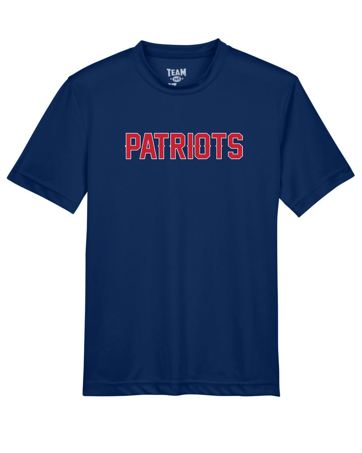 Flag Football Patriots Team 365 Youth Zone Performance T-Shirt (TT11Y)