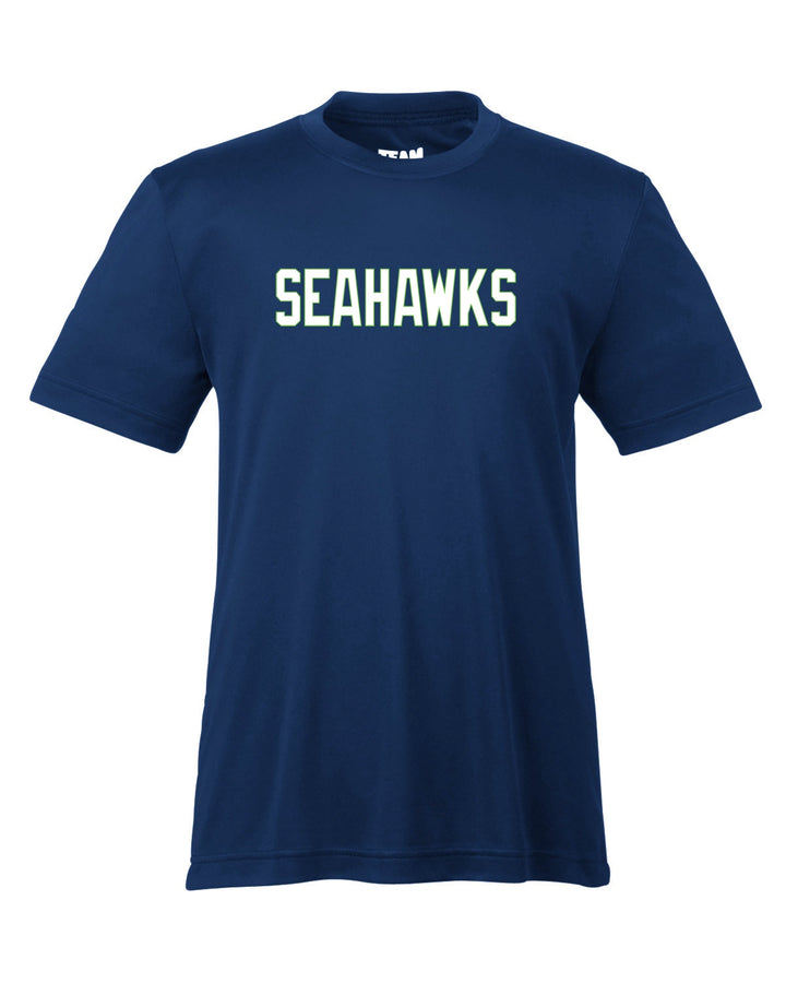 Camiseta de rendimiento para jóvenes del equipo 365 de los Seahawks de fútbol bandera (TT11Y)