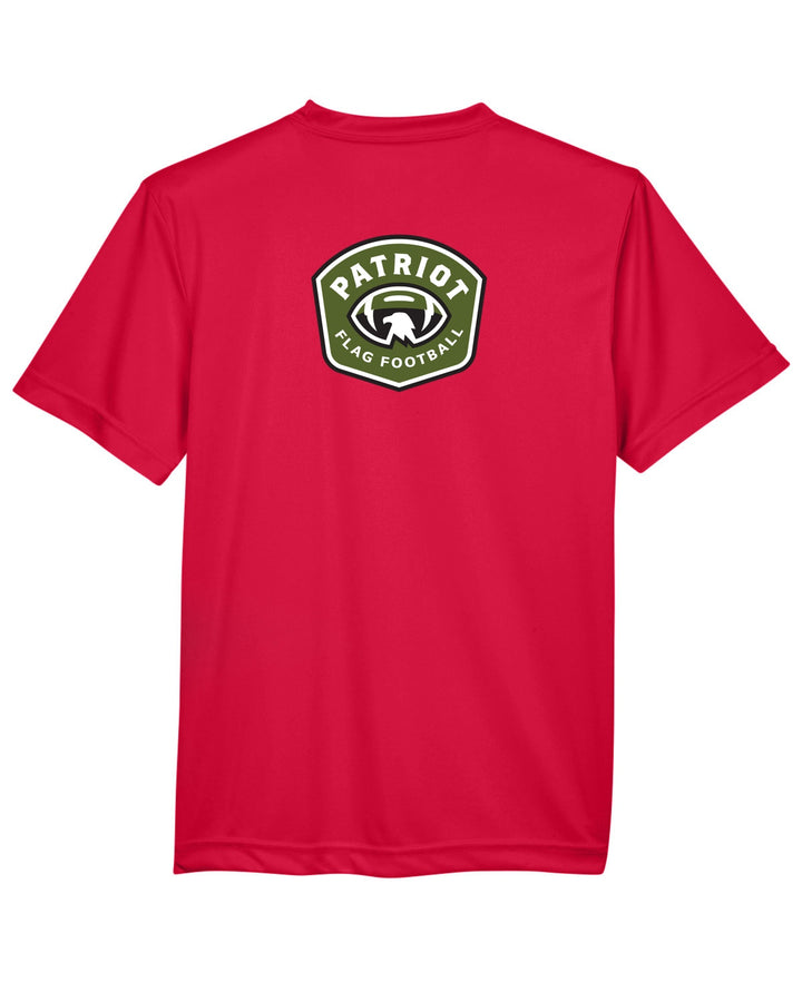 Flag Football Chiefs Team 365 Youth Zone Performance T-Shirt (TT11Y)
