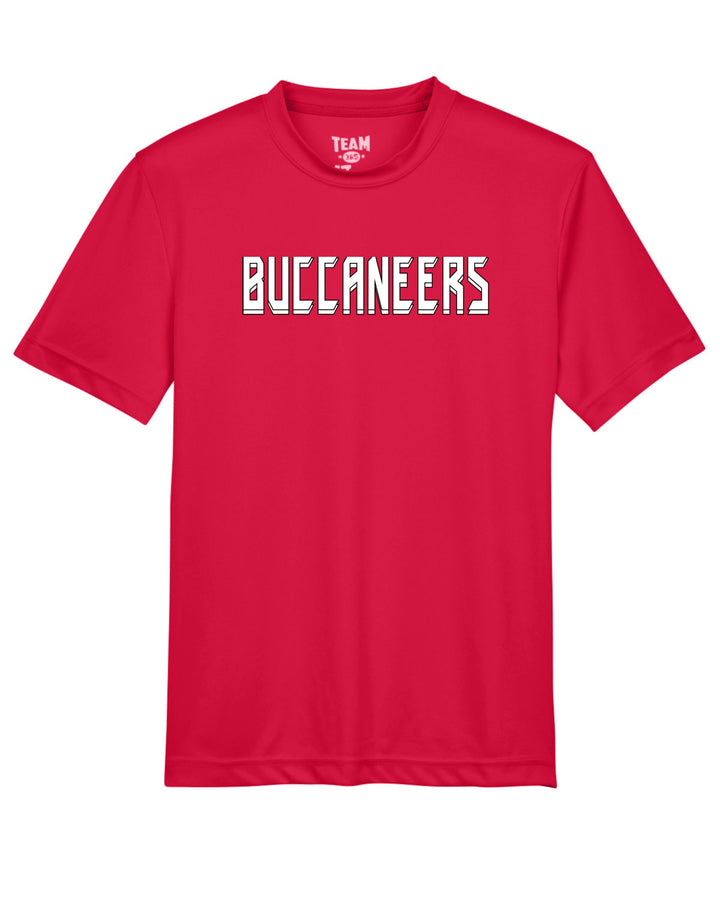 Flag Football Buccaneers Team 365 Youth Zone Performance T-Shirt (TT11Y)