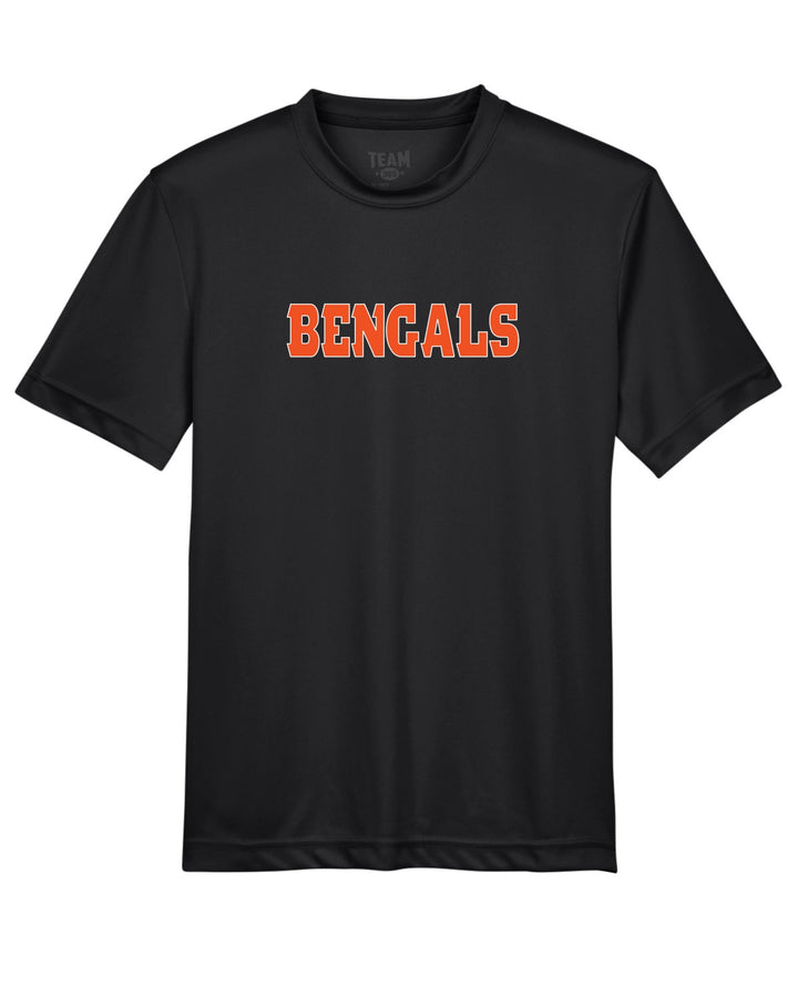 Camiseta de rendimiento para jóvenes del equipo 365 de los Bengals de fútbol bandera (TT11Y)