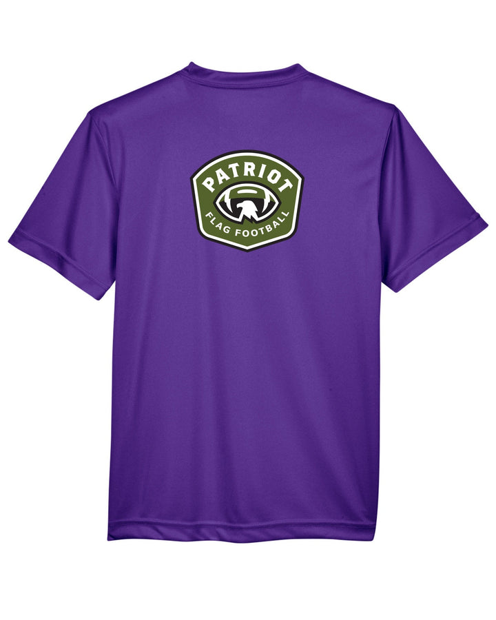 Flag Football Ravens Team 365 Youth Zone Performance T-Shirt (TT11Y)