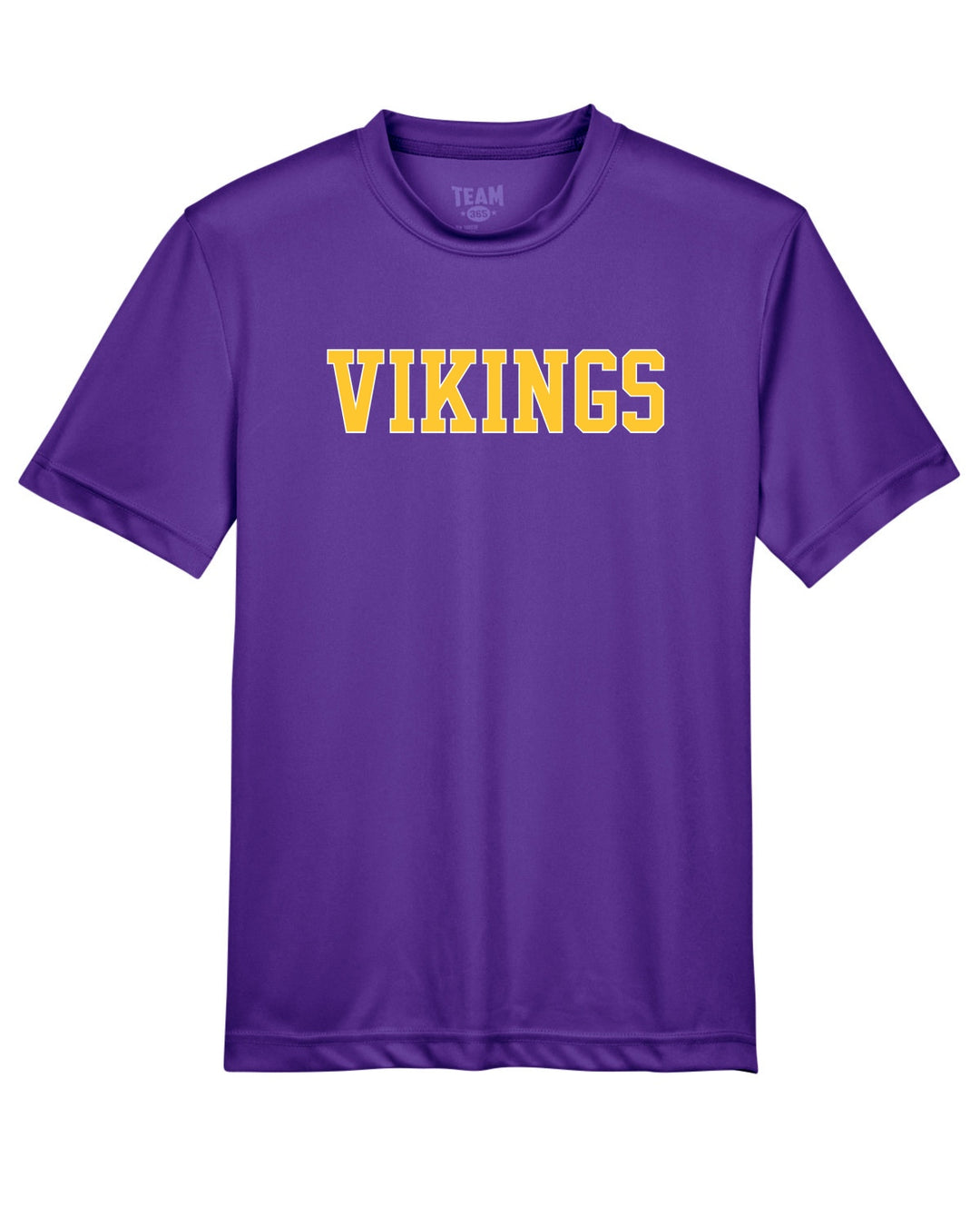 Flag Football Vikings Team 365 Youth Zone Performance T-Shirt (TT11Y)