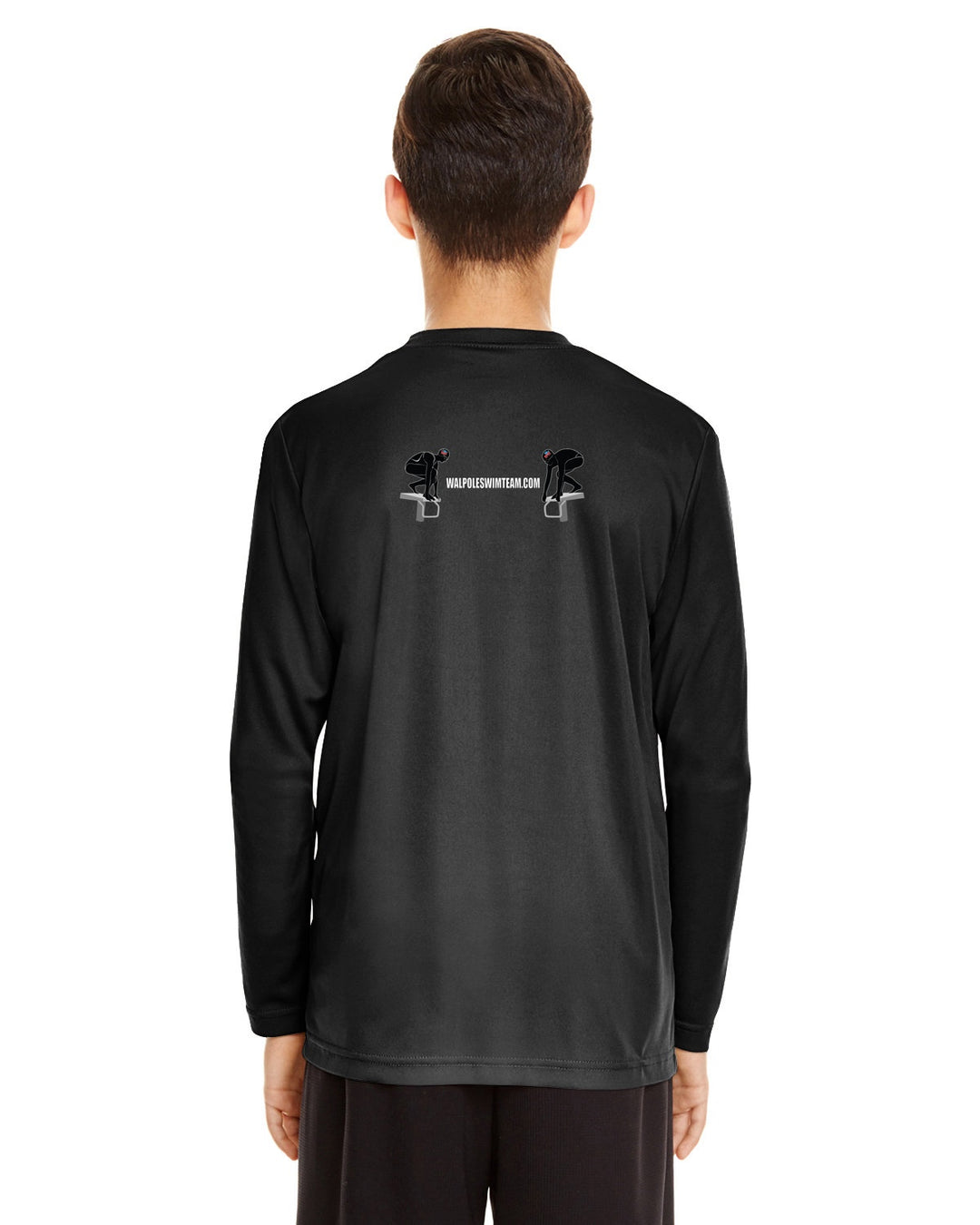 Walpole Swim - Team 365 Youth Zone Performance Long Sleeve T-Shirt (TT11YL)