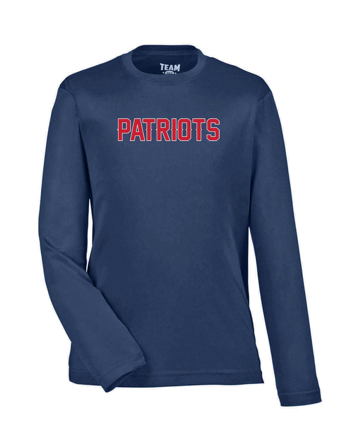 Camiseta de rendimiento para jóvenes del equipo 365 de los Patriots de fútbol bandera (TT11Y)