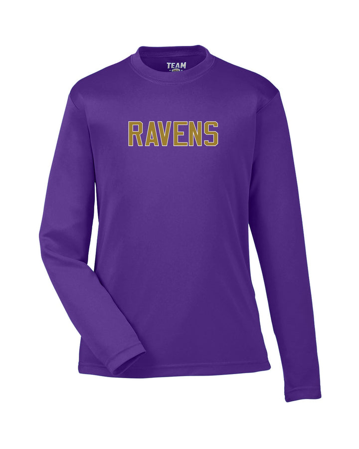 Camiseta de rendimiento para jóvenes del equipo 365 de los Ravens de fútbol bandera (TT11YL)