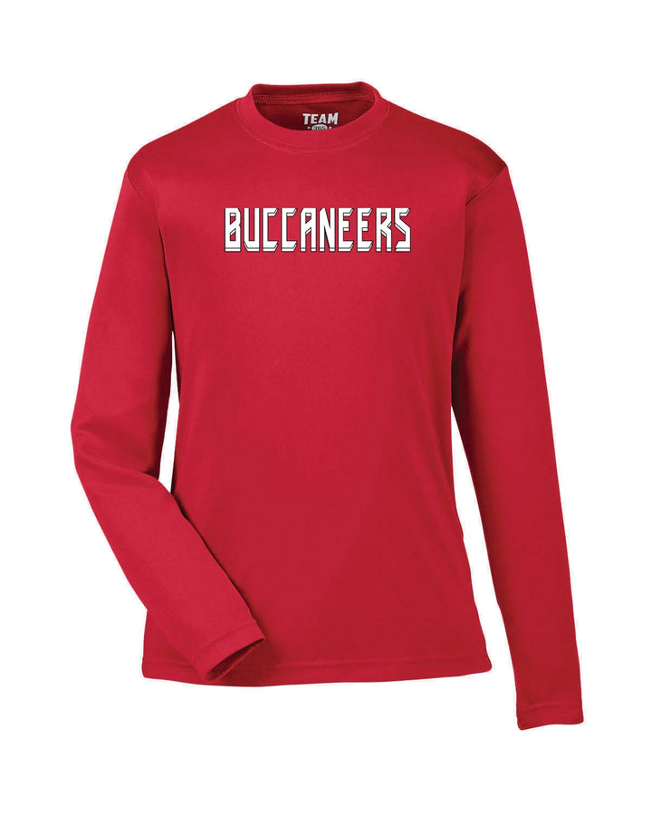 Camiseta de rendimiento para jóvenes del equipo 365 de los Buccaneers de fútbol bandera (TT11YL)