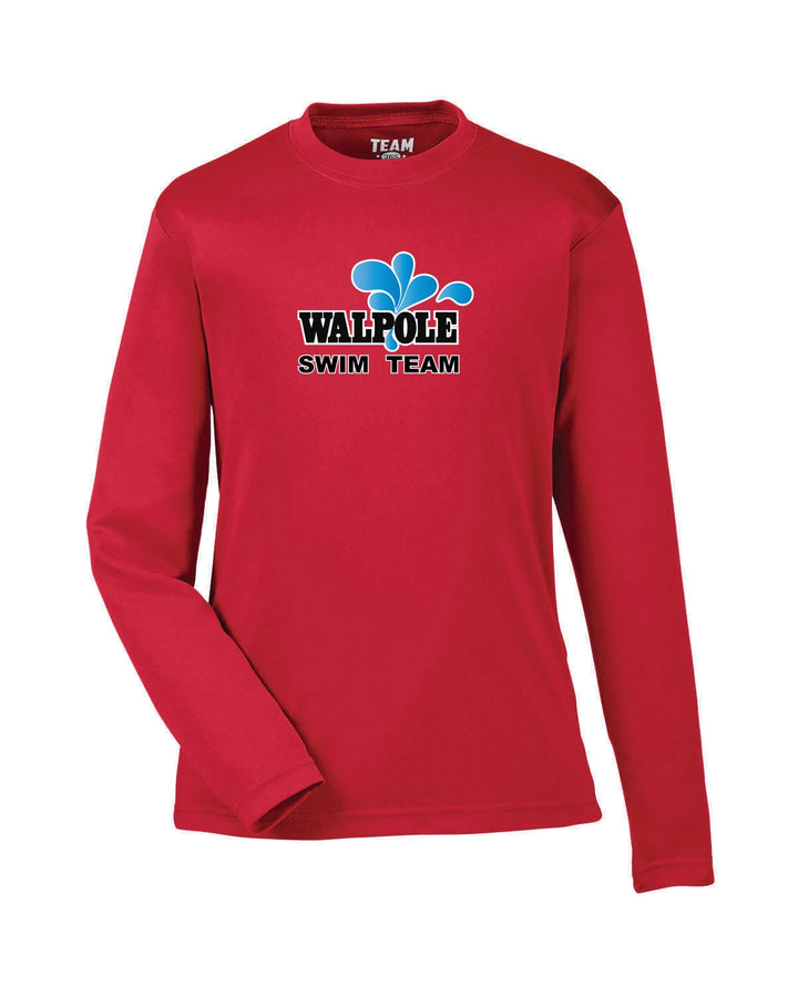 Walpole Swim - Team 365 Youth Zone Performance Long Sleeve T-Shirt (TT11YL)