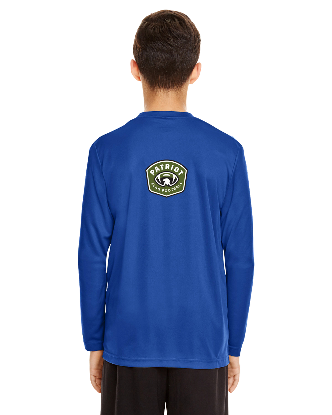 Flag Football Rams - Team 365 Youth Zone Performance Long-Sleeve T-Shirt (TT11YL)