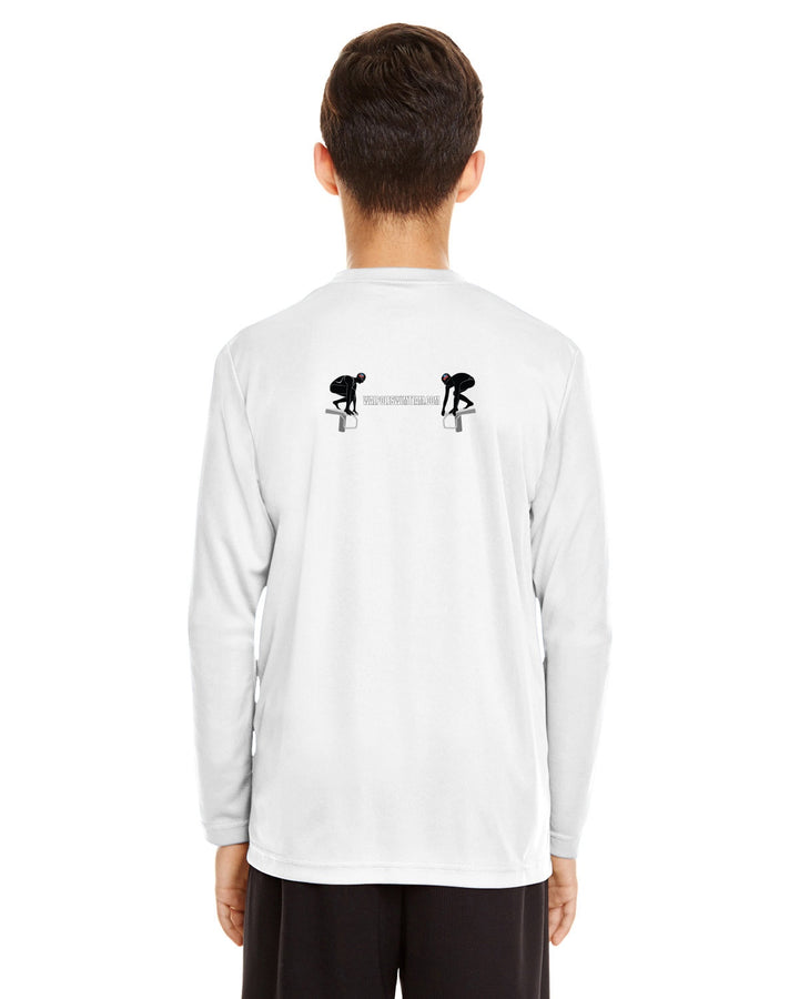 Walpole Swim - Team 365 Youth Zone Performance Long Sleeve T-Shirt (TT11YL)