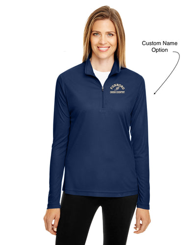 Foxboro Cross Country - Chaqueta de media cremallera de alto rendimiento para damas del equipo 365 Zone (TT31W)
