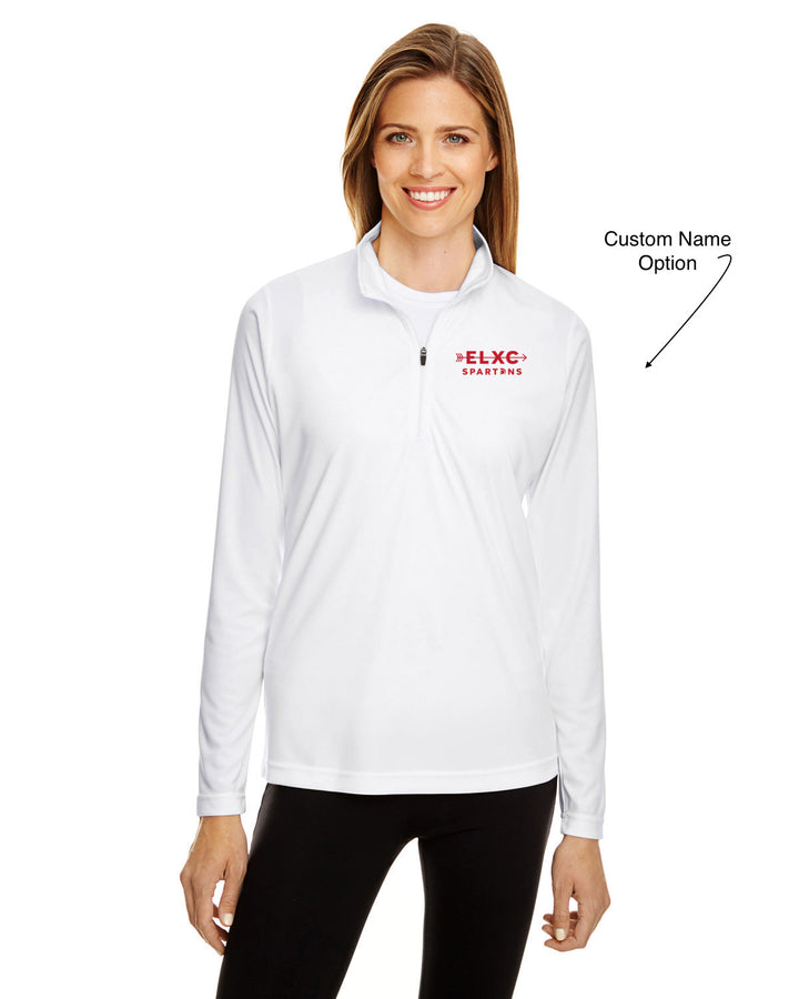 East Longmeadow Cross Country  Team 365 Ladies' Zone Performance Quarter-Zip (TT31W)