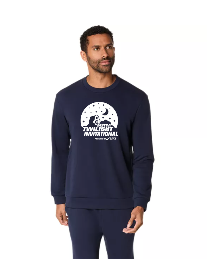 MSTCA Twilight Invitational 2025 - ASICS Sweat Crew Neck Top Midnight (2031E908) (TWI-6)