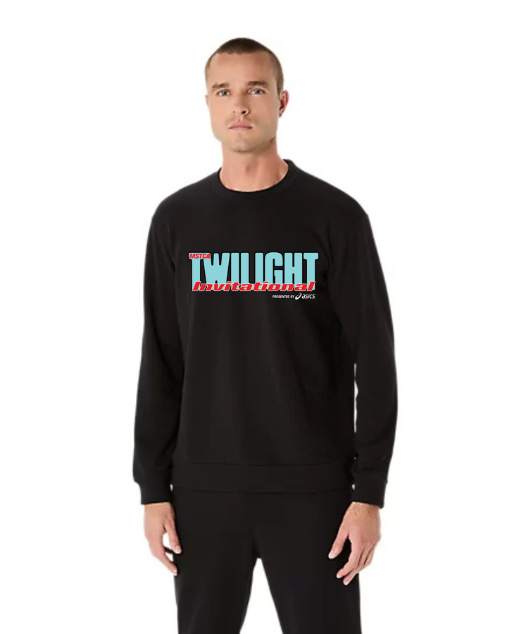 MSTCA Twilight Invitational 2025 - ASICS Sweat Crew Neck Top Performance Black (2031E908) (TWI-2)