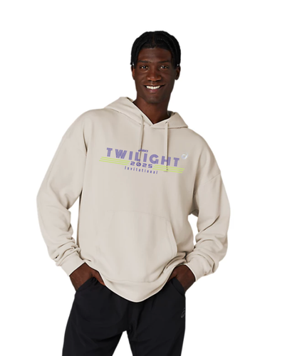 MSTCA Twilight Invitational 2025 - Sudadera con capucha ASICS Sweat Relax en color avena (2031E699) (TWI-1)