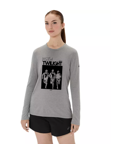 MSTCA Twilight Invitational 2025 - ASICS Women's PR Long Sleeve Triblend Tee Grey (2012D305) (TWI-3)