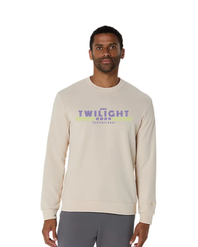 MSTCA Twilight Invitational 2025 - ASICS Sweat Crew Neck Top Oatmeal (2031E908) (TWI-1)