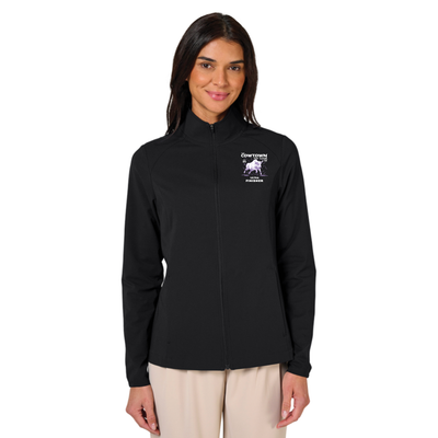 Cowtown Marathon Finisher - Women's Lexington Stretch Full Zip Jacket (5614)