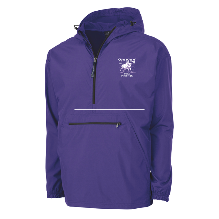 Cowtown Marathon Finisher - Pack-N-Go Pullover Jacket (9904)