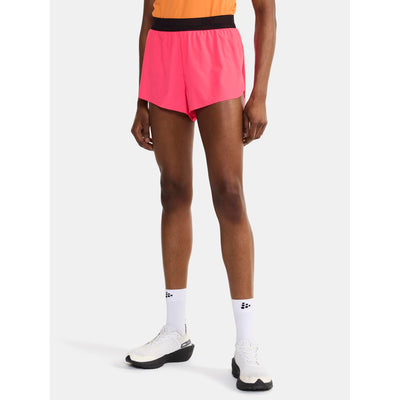 Craft Pro Hypervent Split Shorts - Fuchsia - WOMEN (1914596)