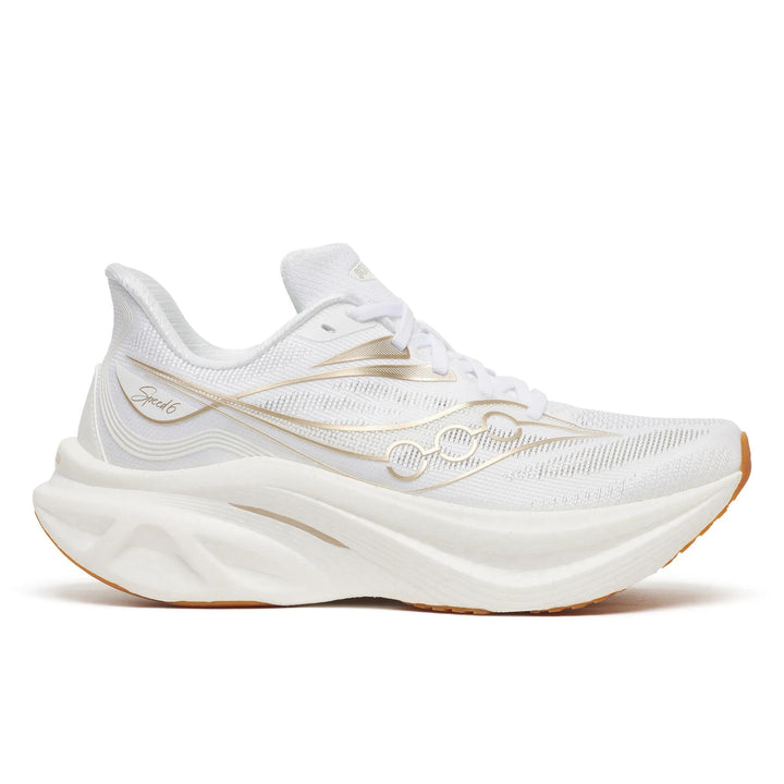 Women's Saucony Endorphin Speed 6 - White Aureate Wide